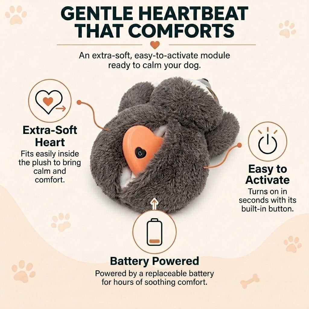 Dog Heartbeat plush